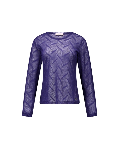 Studio Anneloes Reagan lace top 6502 ink blue