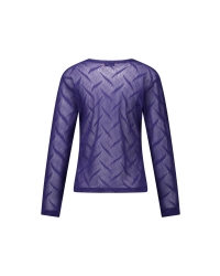 Studio Anneloes Reagan lace top 6502 ink blue