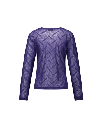 Studio Anneloes Reagan lace top 6502 ink blue