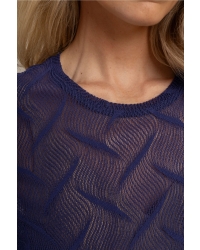 Studio Anneloes Reagan lace top 6502 ink blue