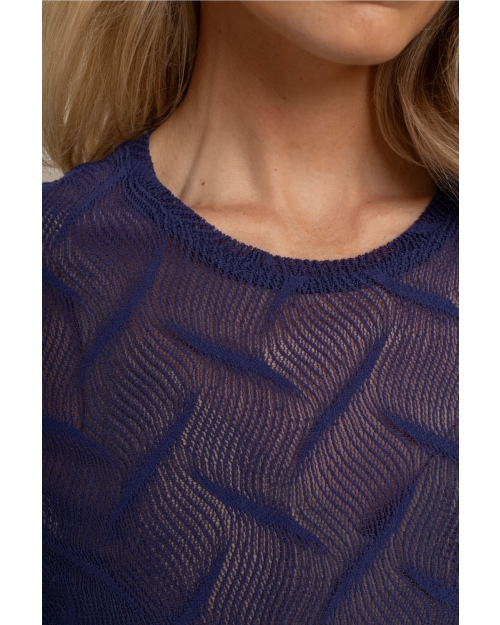 Studio Anneloes Reagan lace top 6502 ink blue