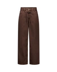 Studio Anneloes Babet denim trousers 8700 espresso