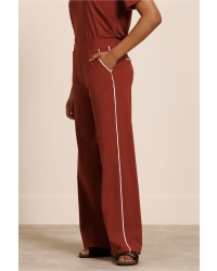 Studio Anneloes Lexie piping trousers 3301 rust