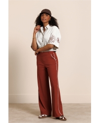 Studio Anneloes Noleste poplin blouse 1000 white