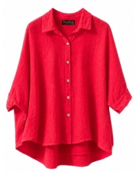 Boohtiek Blouse kort Red