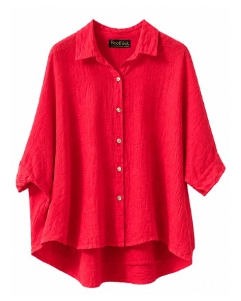 Boohtiek Blouse kort Red