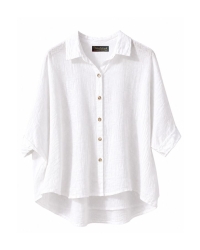 Boohtiek Blouse kort White