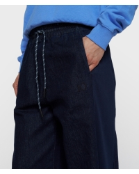10 Days western pants chambray 1056 dark blue