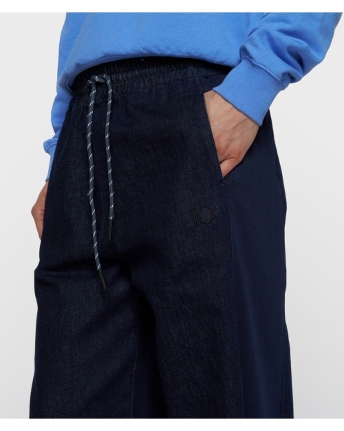 10 Days western pants chambray 1056 dark blue