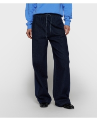 10 Days western pants chambray 1056 dark blue
