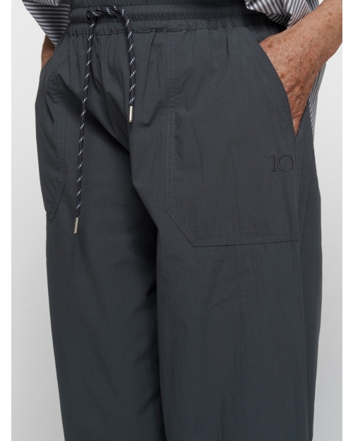 10 Days crinkle jogger 1335 steel blue