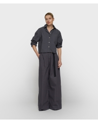 10 Days wide pants jog twill 1335 steel blue