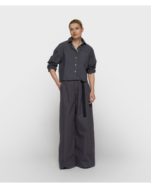 10 Days wide pants jog twill 1335 steel blue