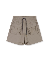 10 Days crinkle utility shorts 1160 fog