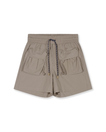 10 Days crinkle utility shorts 1160 fog
