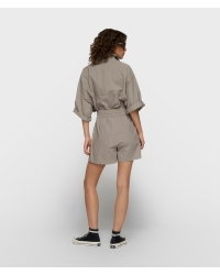 10 Days crinkle utility shorts 1160 fog