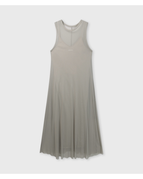 10 Days mesh dress 1160 fog