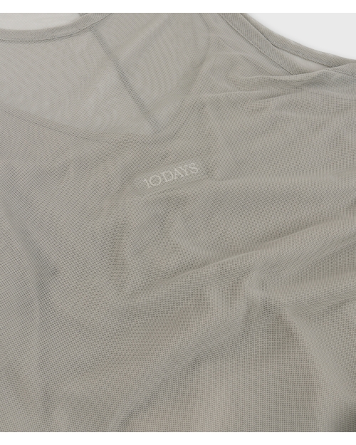 10 Days mesh dress 1160 fog