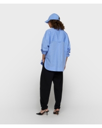 10 Days long sleeve shirt check 1341 ultramarine