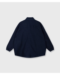 10 Days overshirt chambray 1056 dark blue