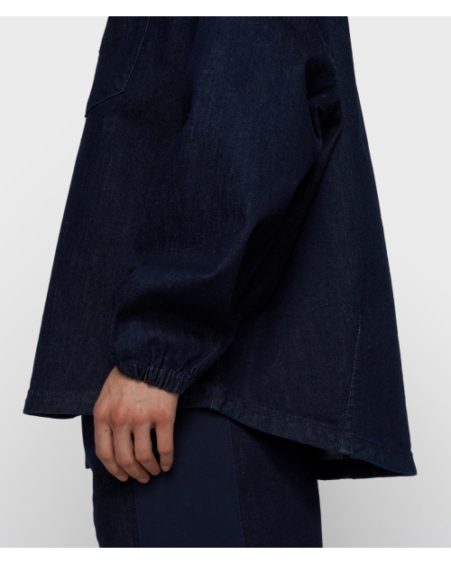 10 Days overshirt chambray 1056 dark blue