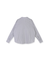 10 Days shirt stripes 3083 white/steel blue