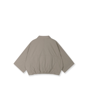 10 Days wide crinkle jacket 1160 fog