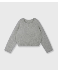 10 Days hairy knit sweater 4001 light grey melee