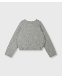 10 Days hairy knit sweater 4001 light grey melee