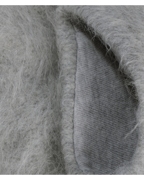 10 Days hairy knit sweater 4001 light grey melee