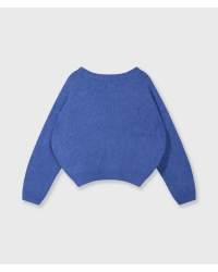 10 Days hairy knit sweater 1341 ultramarine