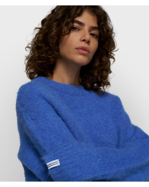 10 Days hairy knit sweater 1341 ultramarine