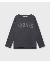 10 Days petite statement sweater 1335 steel blue