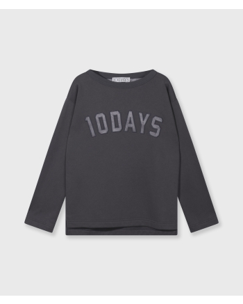 10 Days petite statement sweater 1335 steel blue