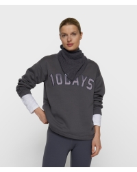 10 Days petite statement sweater 1335 steel blue