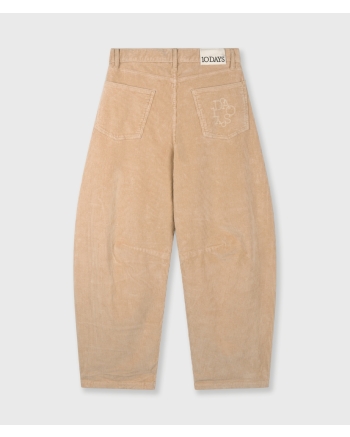 10 Days western pants cord 1349 grey mango