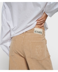 10 Days western pants cord 1349 grey mango
