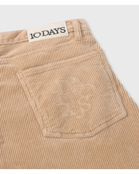 10 Days western pants cord 1349 grey mango