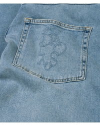 10 Days wide tapered denim pants 1225 blue denim