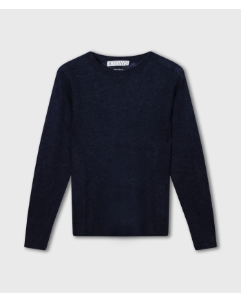 10 Days slim thin knit sweater 1226 night sky