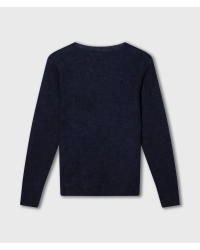 10 Days slim thin knit sweater 1226 night sky