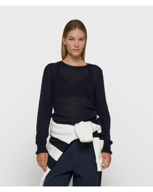 10 Days slim thin knit sweater 1226 night sky