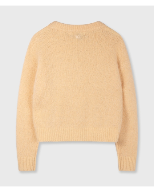 10 Days hairy knit sweater 1362 pastel mango