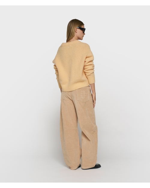 10 Days hairy knit sweater 1362 pastel mango
