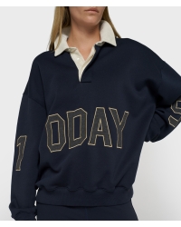 10 Days statement rugby sweater 1226 night sky