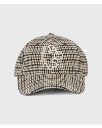 10 Days wool blend check cap 1041 champagne
