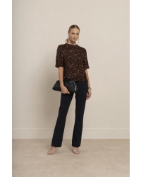 Studio Anneloes Princess sequins top 8700 espresso