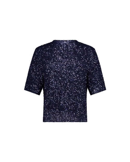 Studio Anneloes Princess sequins top 6503 navy