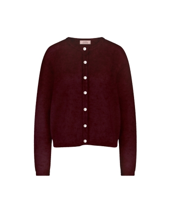 Studio Anneloes Bibi cardigan 3900 red wine