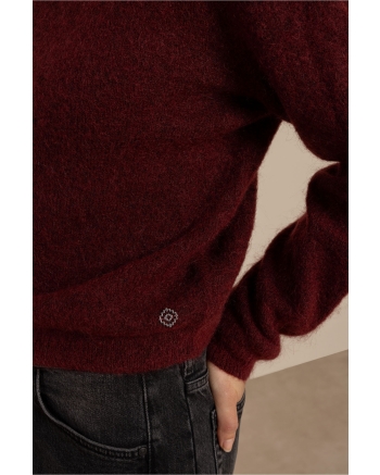 Studio Anneloes Bibi cardigan 3900 red wine